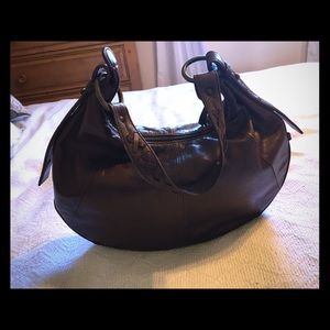 Brown Shoulder Handbag